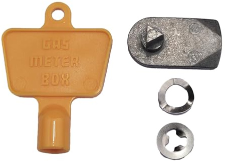 Premium Meter Box Repair Kit - Durable Metal Latch & Key Included - Ideal for Gas/Electric Meter Boxes - Easy DIY Installation - Securely Locks Your Utility Boxes - Repair My Meter Box