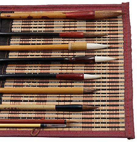 CENPEK 9Pcs-set eccellente cinese calligrafia pennello Kanji giapponese Sumi disegno pennello