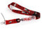 Anime Source Horror Movie Series Saw Jigsaw Character Lanyard Keychain ID Badge Holder, Red, One size
