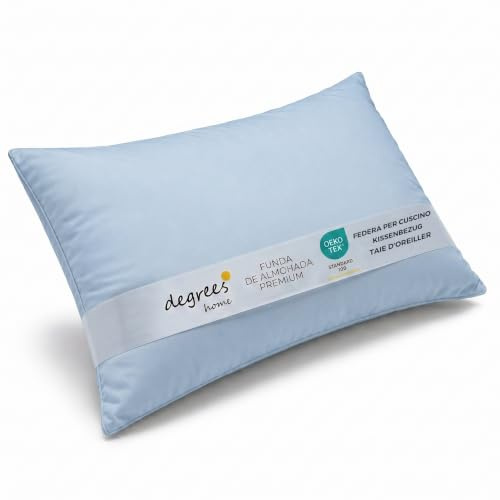 Degrees Home - Collection - Federa per cuscino - Microfibra extra morbida - Federa per cuscino 100% poliestere - 105 cm