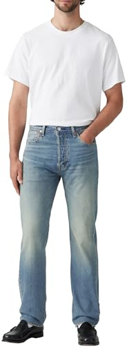 Levi's Herrar 501 original fit jeans, lean machine ltwt, 36W / 30L