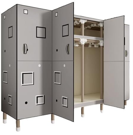 Kleiderschrank, Türtyp, Kleiderschrank, tragbarer Kleiderschrank, Regale, Kleiderschrank, Kleiderständer für Schlafzimmer, Aufbewahrung, Organizer, Schrank, platzsparender Schrank