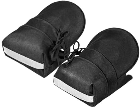 Generisch Motorrad-Lenkerhandschuhe,Fahrrad-Lenkerhandschuhe,Reithandschuhe Lenker-Handmuffen - ATV-Muffs aus Oxford-Stoff, Winddichte Griffstulpen für Motorrad, Fahrrad, Roller, Schneemobil