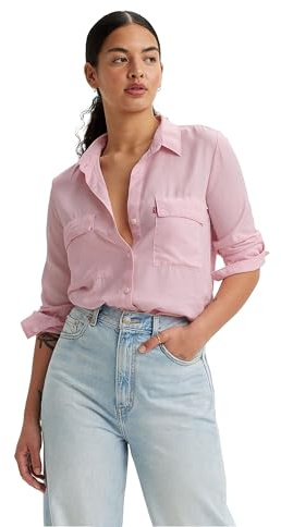 Levi's Donna Doreen Utility Shirt Fragrant Lilac GD Pink M