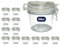 Greenatural 12x Barattoli Vetro Ermetici | 12x200ML | Set Vasetti Contenitori per Alimenti con Coperchio e Chiusura a Clip | Barattolo per Dessert, Alimenti, Conserve