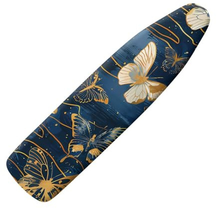 Copriasse Da Stiro Universale 120X40 Colorato Morbida Custodia Con Elastico, Resistente Al Calore, Rivestimento Impermeabile Anti-Bruciatura Con Bordo Elastico