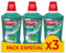 Colgate Plax Soft Mint Enjuague Bucal, Pack 3 Uds x 500ml, Antibacteriano, Contiene Flúor, Protección contra la Caries Eficaz 24H, Sin Alcohol, Aliento Fresco, Boca Más Sana