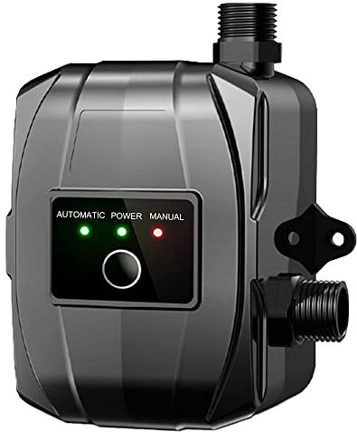 Pressure Booster Pump, LASIEYO 24V Household Water Booster Pump, 150W Automatic Mini Shower Pump Hot Cold Water Pump with Installation Accessories for Tap Water Toilet Bathroom Shower