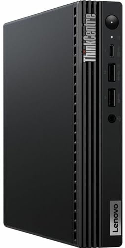 Lenovo ThinkCentre M70q Gen 4 12E3005CUS Ordinateur de bureau – Intel Core i7 13e génération i7-13700T – Technologie vPro – 32 Go – SSD de 1 To – Petit – Noir – Puce Intel Q670 – Windows 11 Pro