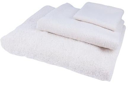 EO Home Juego de Toallas - 100% algodón Egipcio Certificado Gots, Calidad orgánica, Suaves y absorbentes, Toallas de baño ecológicas