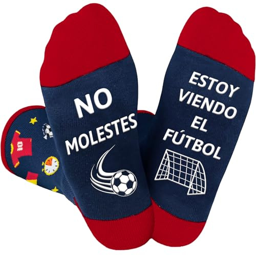 Regalos Originales para Hombre, Calcetines Hombre Divertidos, Regalo Para Fanáticos Del Mundial 2026, Calcetines Divertidos para Padre Abuelo Novio para Navidad Día del Padre y San Valentín Cumpleaños