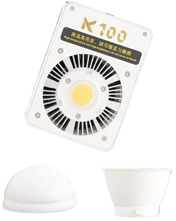 100W Professionale Fotografia Esterna Luce Palmare Studio Video Illuminazione 2800-6800K Gamma di colori Design compatto Fotografia Luce esterna Palmare