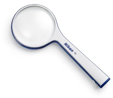 Nikon Lupe S1 8D Vergrößerungsglas (2-fach) blau