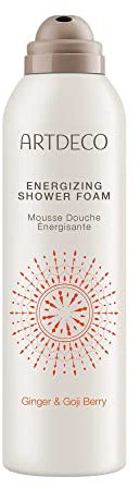 ARTDECO Energizing Shower Foam - Pflegender Duschschaum mit Energie-Kick, Ingwer und Goji-Beeren Extrakt - 1 x 200 ml