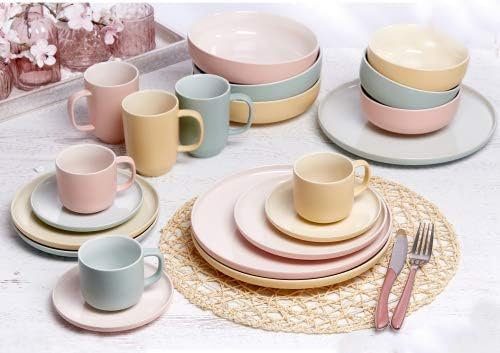 Flirt by R&B Geschirr-Serie Jasper Größe Kaffeebecher 320 ml Rose Jasper