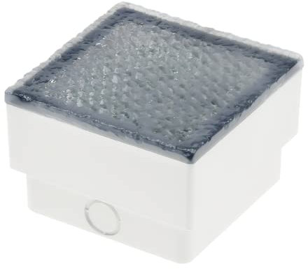 CONCEPTRUN LED Pflasterstein Wegeleuchte Außenleuchte Gartenleuchte Bodenleuchte wetterfest mit der Schutzart IP67 (Warmweiß 10x10cm)