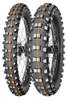 MITAS Motorradreifen 100/90-19 TT 57M TERRA FORCE-MX SM (RED-YELLOW) (SOFT/MEDIUM) NHS (SLO)