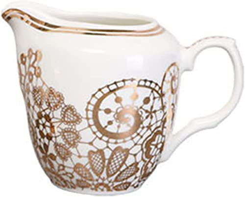 Set di zuccheriera e lattiera in ceramica con brocca per panna e lattiera