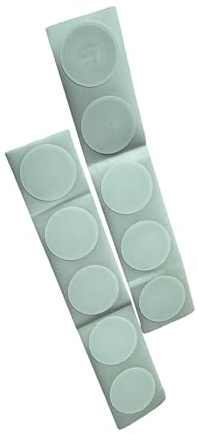 YARONGTECH UID Changealbe 13,56 MHz RFID-klistermärke CUID etikettblock 0 skrivbart omskrivbart chip M1 S50 etikett (paket med 10) (10)