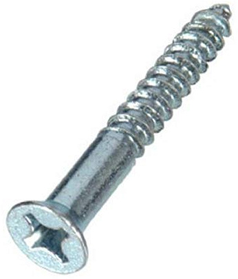 The Hillman Group 40840 Flat Head Phillips Wood Screw 10 X 1 1/4 75-Pack