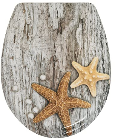 WOLTU Soft Close Toilet Seat, Heavy Duty Duroplast, Strong Adjustable Hinge Toilet Lid Cover, Toilet Seats