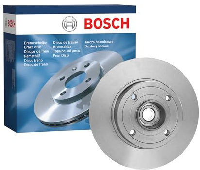 Disco de Freno Bosch BD1127 - Disco Macizo de 240 mm - Eje Trasero - Certificación ECE-R90 - Frenado fiable, Rendimiento Estable, Protección Anticorrosión - 1 Unidad