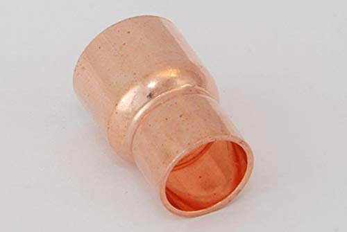5x Kupferfitting Reduzier-Muffe 22-15 mm / 5243 a/i Lötfitting copper fitting CU