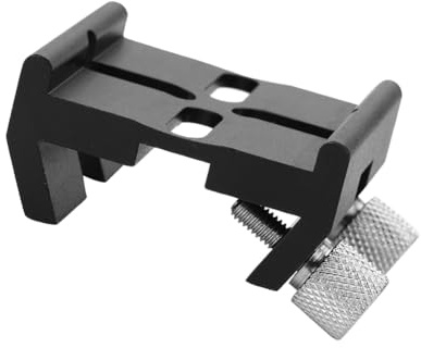 Schwalbenschwanz Basis, Aluminiumlegierung Sucherfernrohr Montagehalterung Astronomie Teleskop Schwalbenschwanzsockel Schlitzplatte Rillenschraube Zubehör Für Finder Scope Mount Dovetail Slot Plate