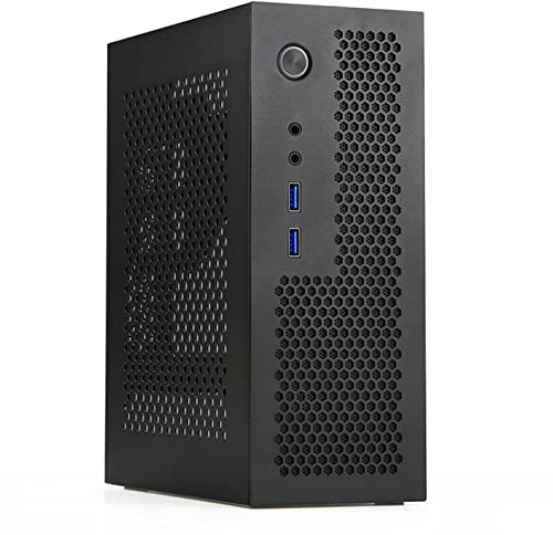 Dellx A09 HTPC Computer case Mini ITX Gaming PC Chassis Desktop Chassis USB3.0 Computer case Case computer domestico Nero