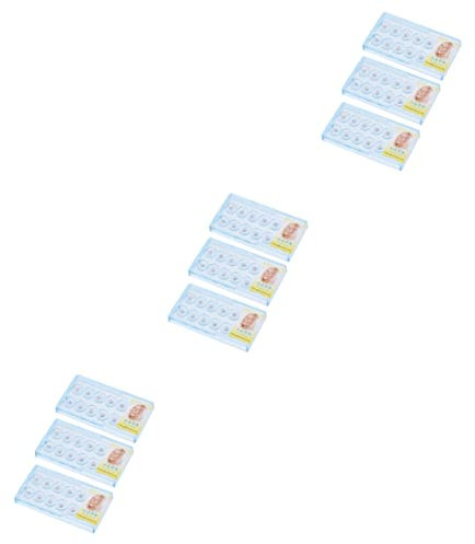 FOMIYES 3sets Dekore Requisiten Zahn Kristall Für Natürliche Aussehen Glitzernden Glanz 30 Stücke * 3