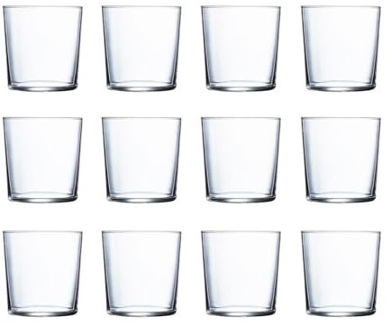 Luminarc Pinta 3 Set 4 Vasos Altos Vidrio 36cl Opal Apto Frigorífico No Apto Microondas Reciclable