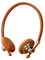 ROSESELSA Distant Mountain on Ear HiFi Wired Headphones OOTD Vintage Headset Celebrity Earphones Fashion Outfits for Street Snap Live Camera MMCX 3.5mm (Brown, Without Dongle)
