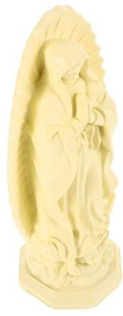 Toddmomy Statua Sacra Di Maria Scultura Religiosa Per Decorazioni Domestiche Figura Della Madre Benedetta Arte Mariana Per Interni e Devozionale Per Feste Religiose