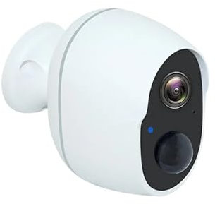 KKENZA Caméra de Surveillance extérieure IP 1080P, étanche, avec Batterie, babyphone et Wi-FI(with 32G TF Card)