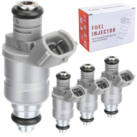 4x Einspritzventil Einspritzdüse Injektor Kompatibel mit Audi A3 8P1 1.6L 2003-2012 Kompatibel mit VW Golf V 1K1 1.6L 2004-2008 Für Passat 3C2 1.6L 2005-2010 06A906031C A2C59506220 6A906031BT