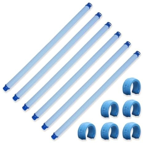 Cwmiibili 6Pack R0527700 Pool Cleaner Vacuum Hose,Hose Replacement Parts,for MX6, MX8 Swimming Pool Cleaner Easy Install Easy to Use