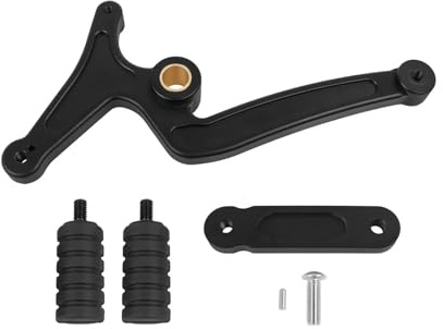 VSESTCDPB Sélecteur De Vitesse Talon-pointe Pour Moto Pour Indian Pour Scout Pour Bobber Sixty 2015-2022 2023 Avec Repose-pied Et Pédale Réglage Levier de changement de vitesse
