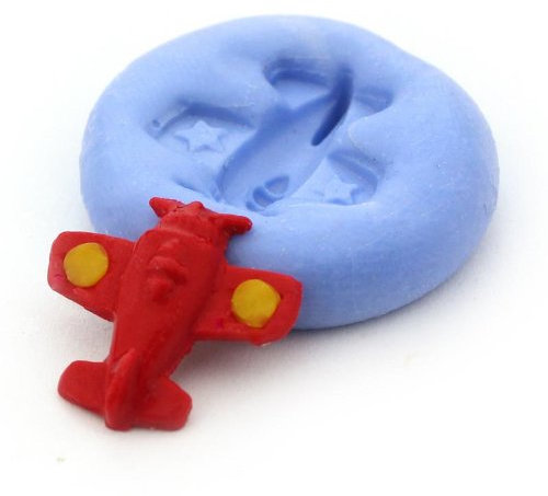 MyTinyWorld Dolls House Miniature Propellor Plane Cake Base Silicone Mould