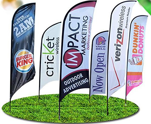 Feder-Flagge Banner Ausstellung Veranstaltungen des Einzelhandels Waren (groß) - Feather flag banner exhibition events retail display merchandise (Large)