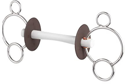beris 3-Ring Gebiss mit Comfortstange, Breite 12,0 cm, soft