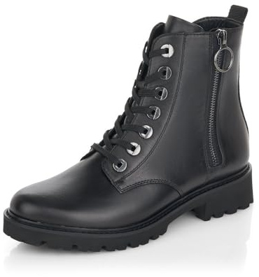 Remonte Femme Bottines D8671, Dame Bottines à Lacets,Semelle intérieure Amovible