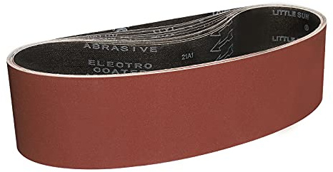 Sruhrak Bandas de Lija 100 x 915 mm - Granos 400 Lijado Correas Para Lijadora de Banda (10 UNIDADES)