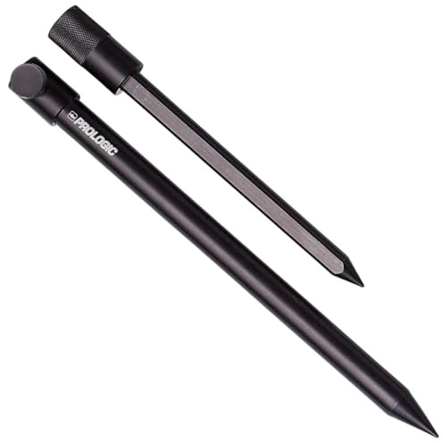 Prologic Bankstick zum Karpfenangeln Element Dual Point Bank Stick, Länge:30-50cm