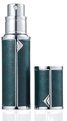 VVGAOGES Parfümzerstäuber Nachfüllbar,Parfum Zerstäuber für Unterwegs,Reiseflaschen zum Befüllen,Sprühflasche Klein für Parfum,Parfümflaschen Leer für Reise 5ml (YB-Grün)