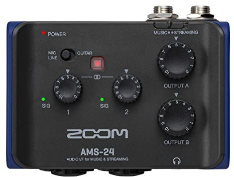 Zoom Interfaccia audio AMS-24