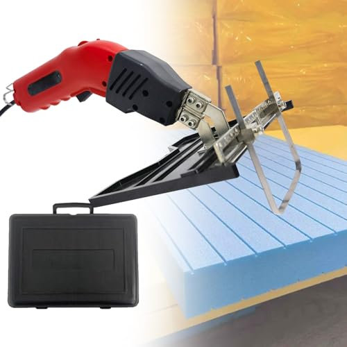 vnmudzeo Dispositivo De Corte De Espuma con Cuchilla Caliente De 200 W 250 W, para PláStico Espumado, Esponja, Goma,KS250-110V