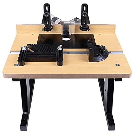 Banco da lavoro multifunzionale for la lavorazione del legno da tavolo pieghevole for mini router elettrico universale for fresatrice for incisione con rifilatura del legno Per principianti e fai da t