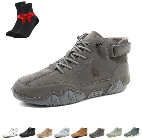 Utomhus All-Terrain Slip On Barfota Vandring Beck Skor, Andningsbara Halkfria Barfotaskor, for Bilkörning & Vardagsbruk(Grey,36 EU)