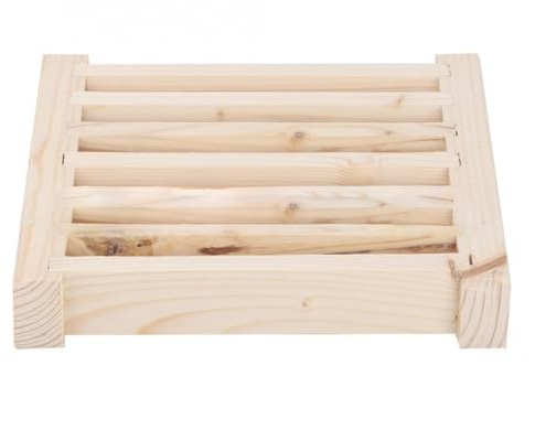 Dreuhuing Rejilla de ventilación de sauna, rejillas de ventilación de madera, accesorio para habitación y piscina