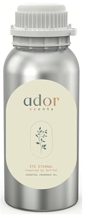 Ador Scents ETE Eternal Essential Oil, 250ml, Inspired by Sofitel, Botanical Luxury Fragrance, Lemon-Cypress-Violet-Amber Blend, Summer Collection